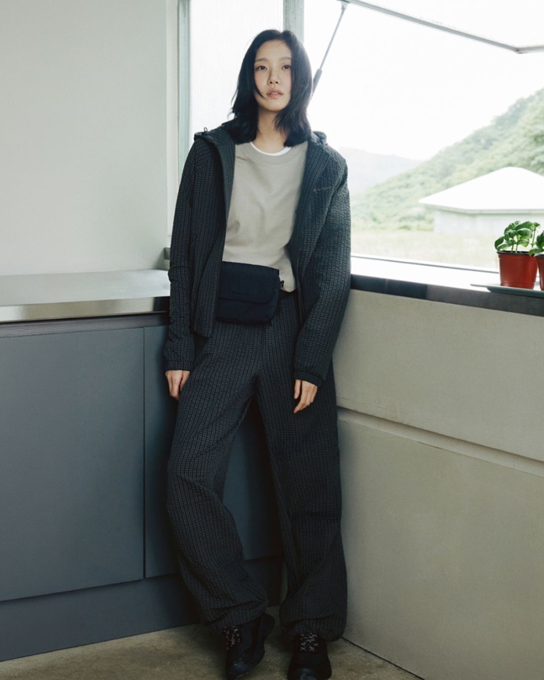 【預購】Snow Peak Check Seersucker Pants 格紋泡泡紗長褲 S26FUFPT08