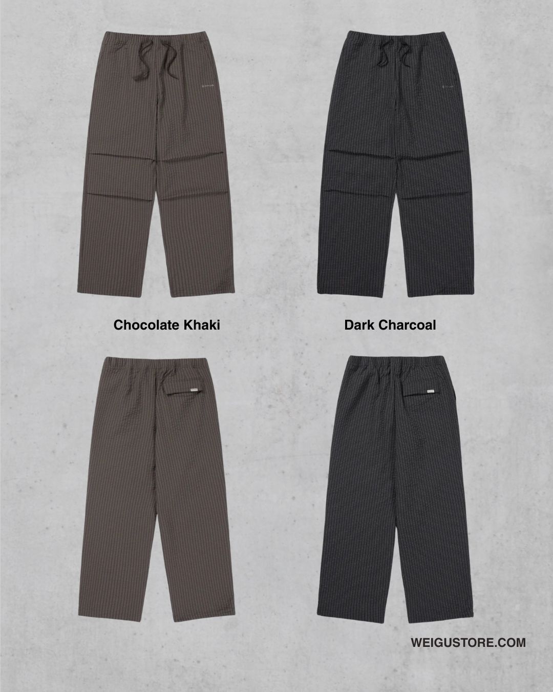 【預購】Snow Peak Check Seersucker Pants 格紋泡泡紗長褲 S26FUFPT08