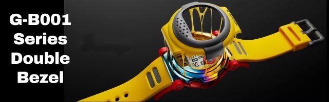 Casio G-Shock G-B001 Series Double Bezel Men's Digital Watch