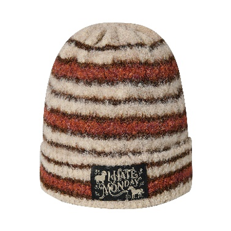I HATE MONDAY｜Logo Stamp Beanie 標籤針織冷帽 (3colors)