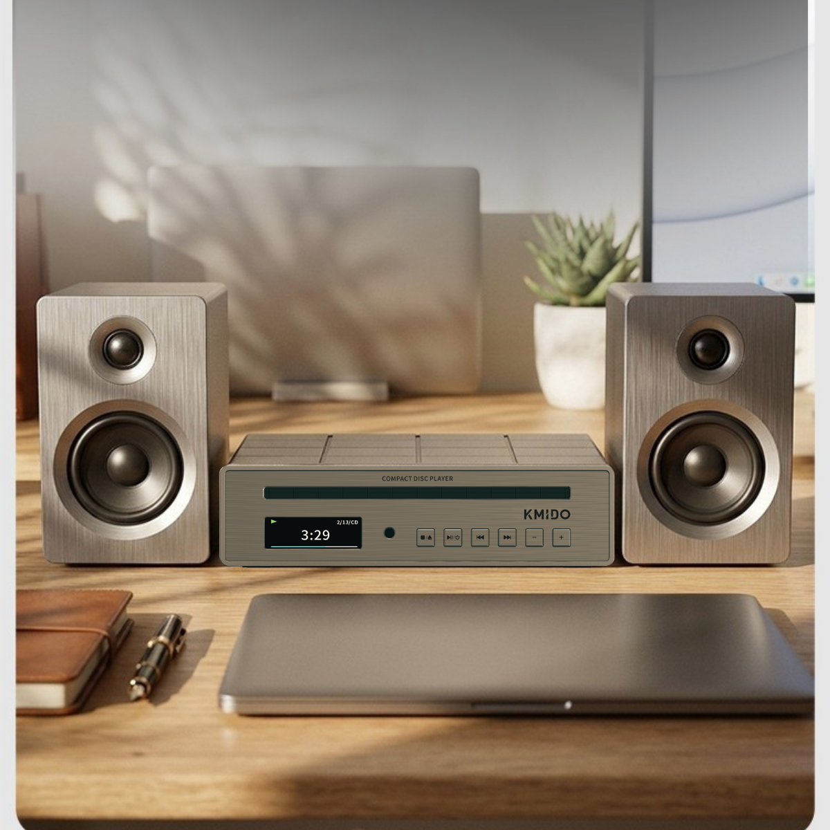 KMIDO Mini One (iMP20)  全新桌面 Hi-Fi CD 播放器