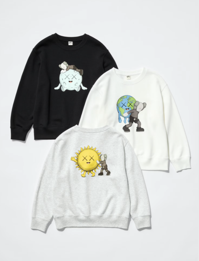 【APAIR】預購 kaws x Uniqlo ut 2026 新款 短T 大學T 小朋友款 100-160CM