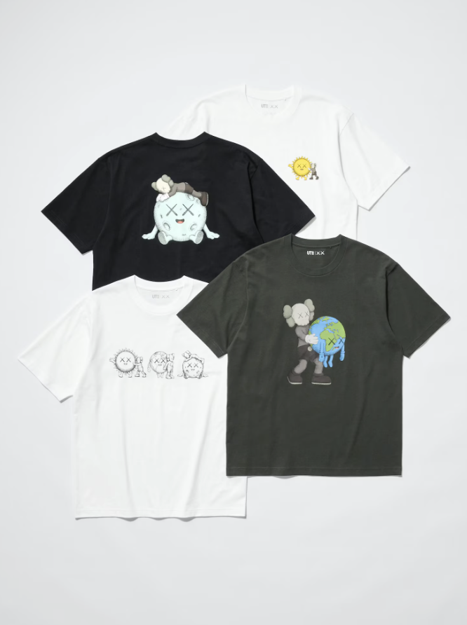 【APAIR】預購 kaws x Uniqlo ut 2026 新款 短T 大學T 成人款 XS-4XL