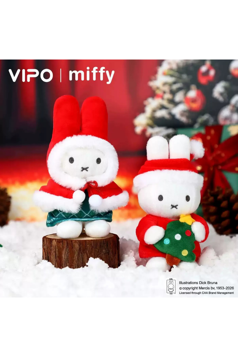 【 預購 】VIPO x miffy 米菲冬日系列盲盒 聖誕限定造型
