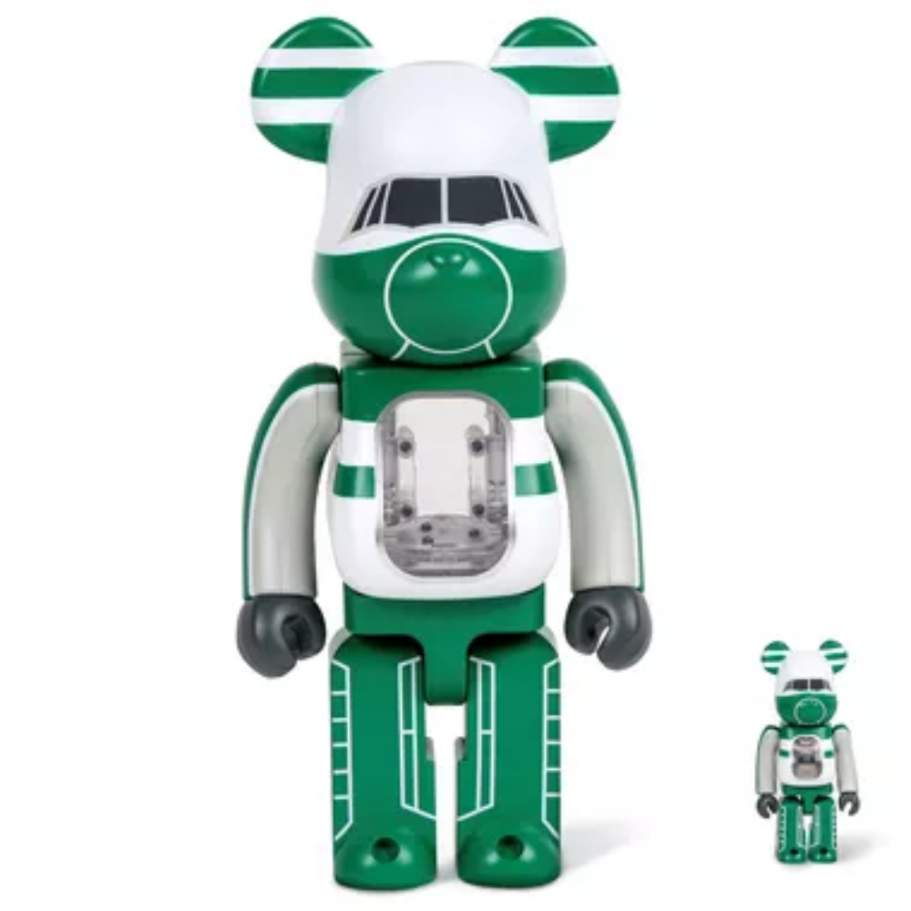 國泰航空 CATHAY PACIFIC lettuce leaf sandwich 100％ & 400％ BE@RBRICK