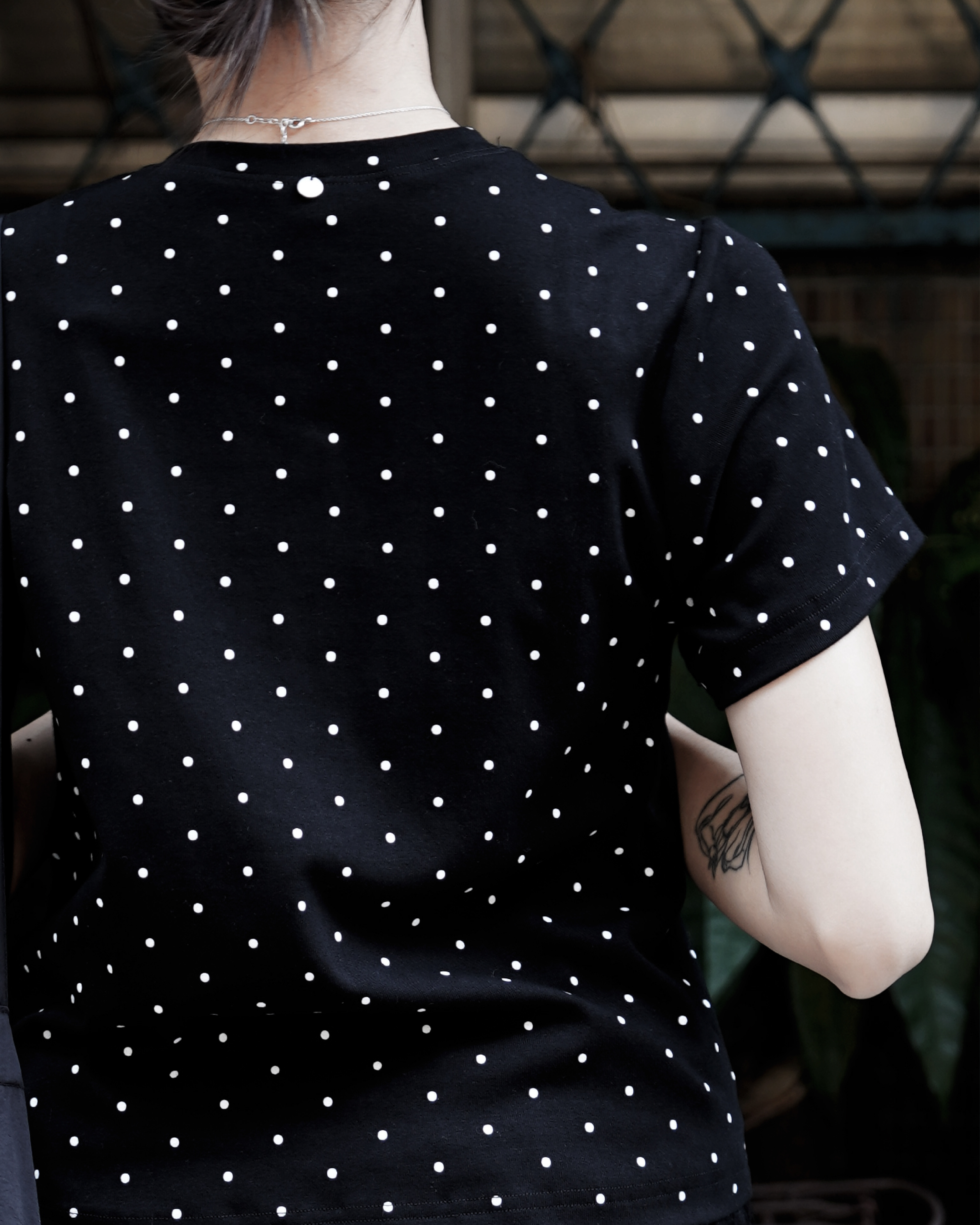 【 Kiki.co made 】Dot by Dot Everyday Tee - Black
