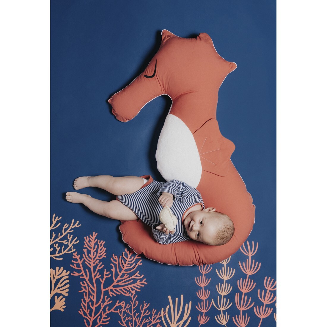 【BABY BITES】Seahorse Breastfeeding Cushion