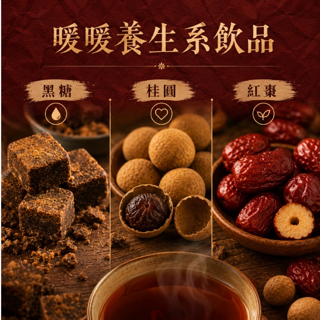 WSBB12814    午後小溫補~熱水一沖輕鬆享用☕黑糖×桂圓×紅棗 ❤️素顏好氣色茶磚170g（11月下旬）