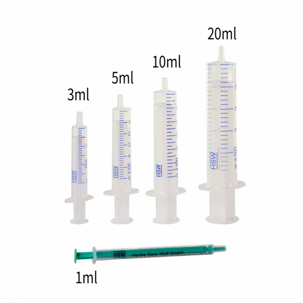 Plastic Luer-Slip Syringes