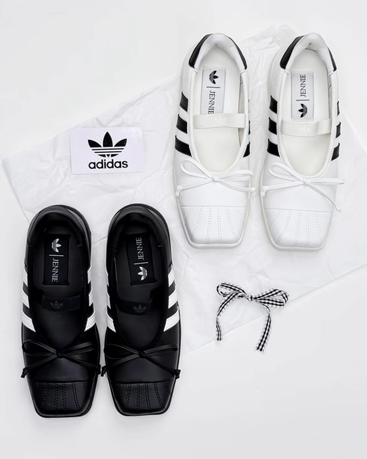 (預訂) JENNIE x Adidas Superstar SQ Ballet 【兩色】