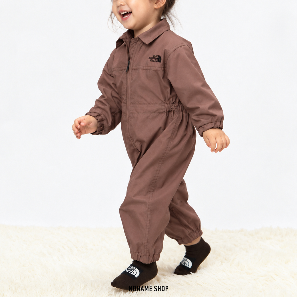 THE NORTH FACE HELLY HANSEN KIDS 日本 防潑水 戶外 尼龍 連身衣 (兒童款)