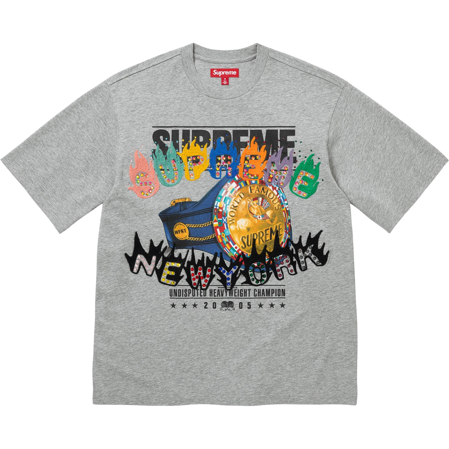 【代購】Supreme FW26 T Shirts Unisex Crew Neck Straight Fit SUP-FW26-015
