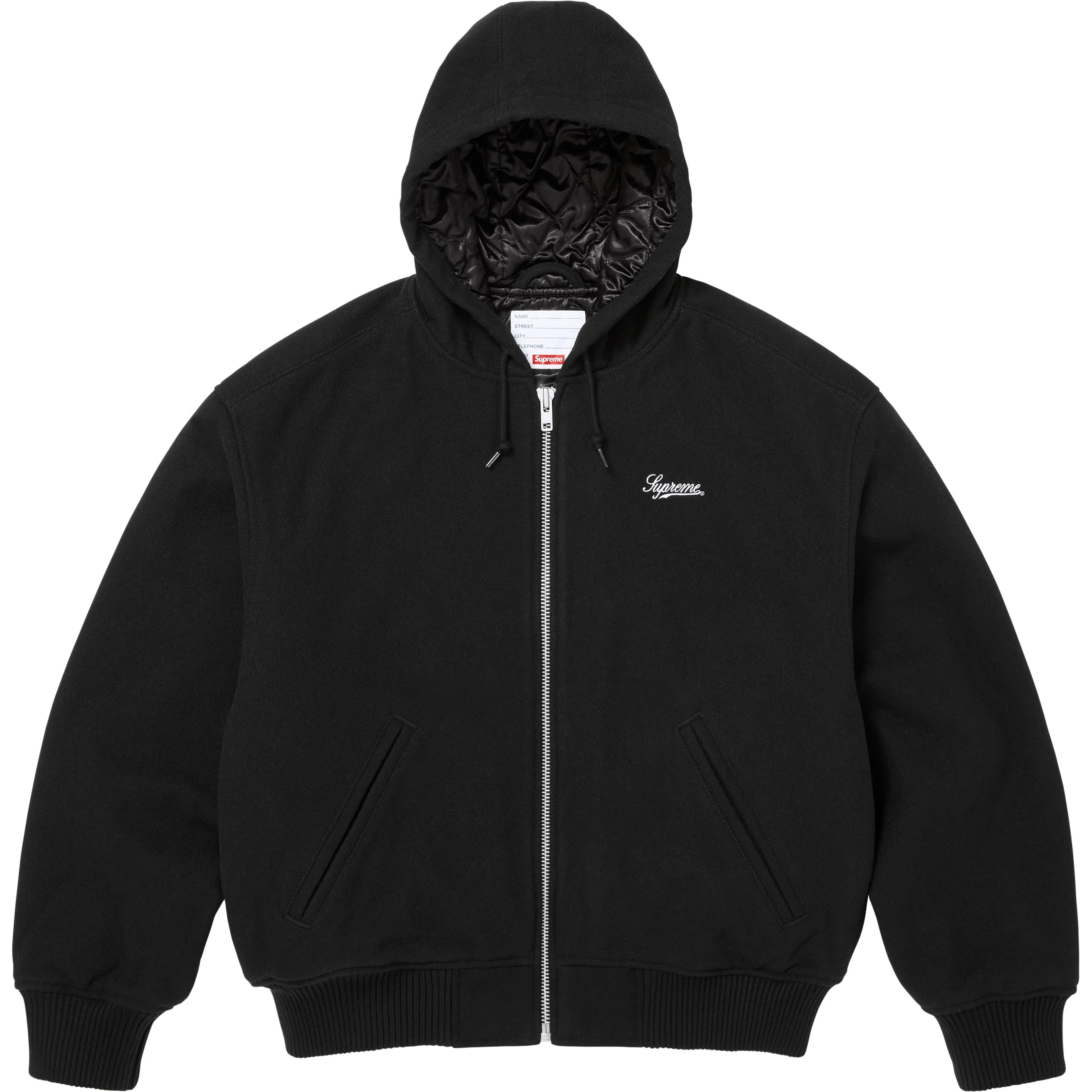【代購】Supreme FW26 Jackets Unisex Hooded Non Detachable Thickened Other SUP-FW26-054