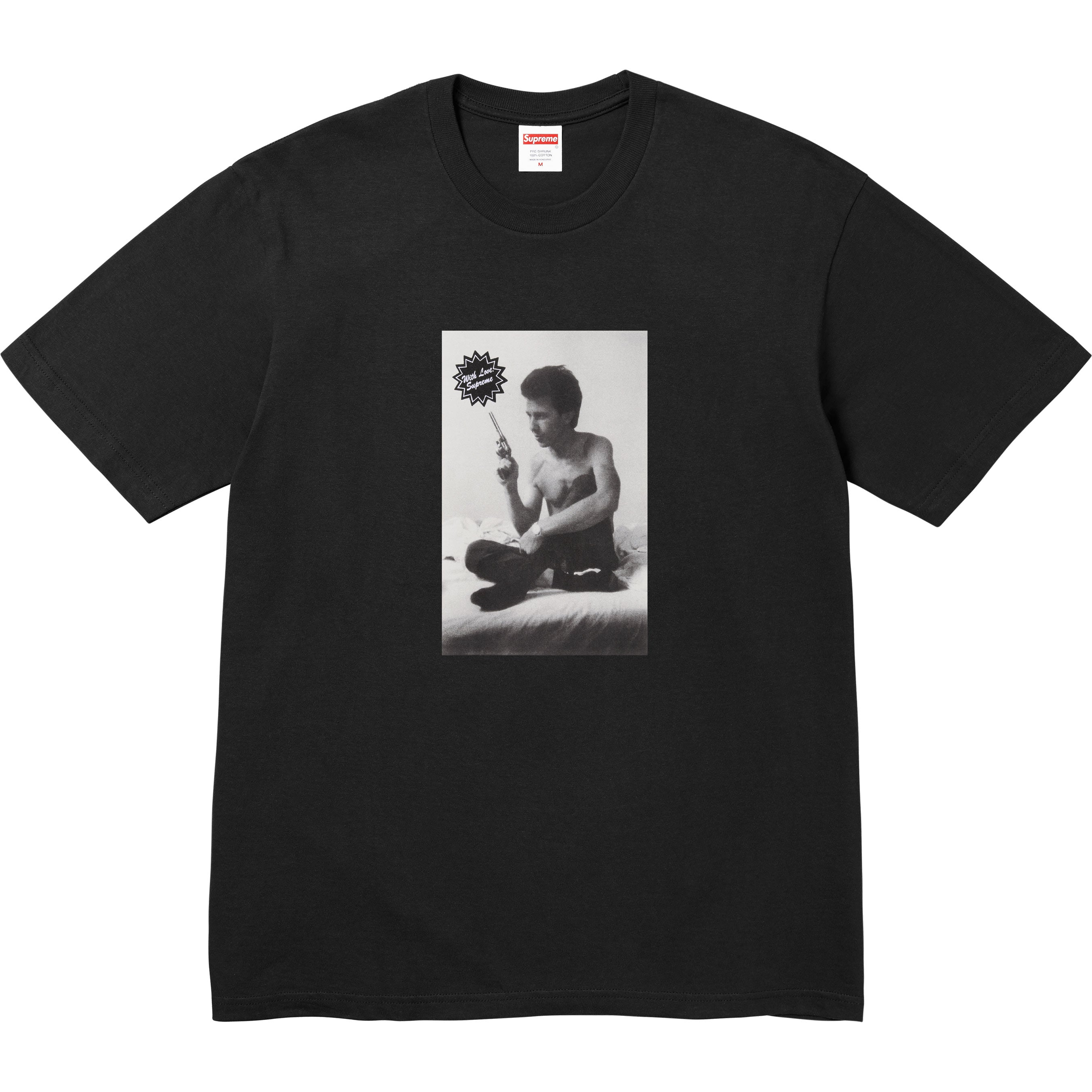 【代購】Supreme FW26 T Shirts Unisex Crew Neck Straight Fit FW26T52 BLACK