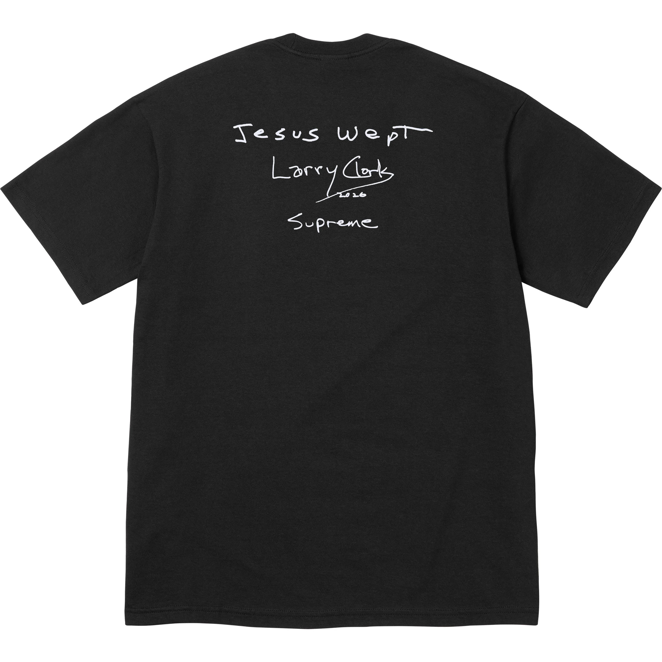 【代購】Supreme FW26 T Shirts Unisex Crew Neck Straight Fit FW26T52 BLACK