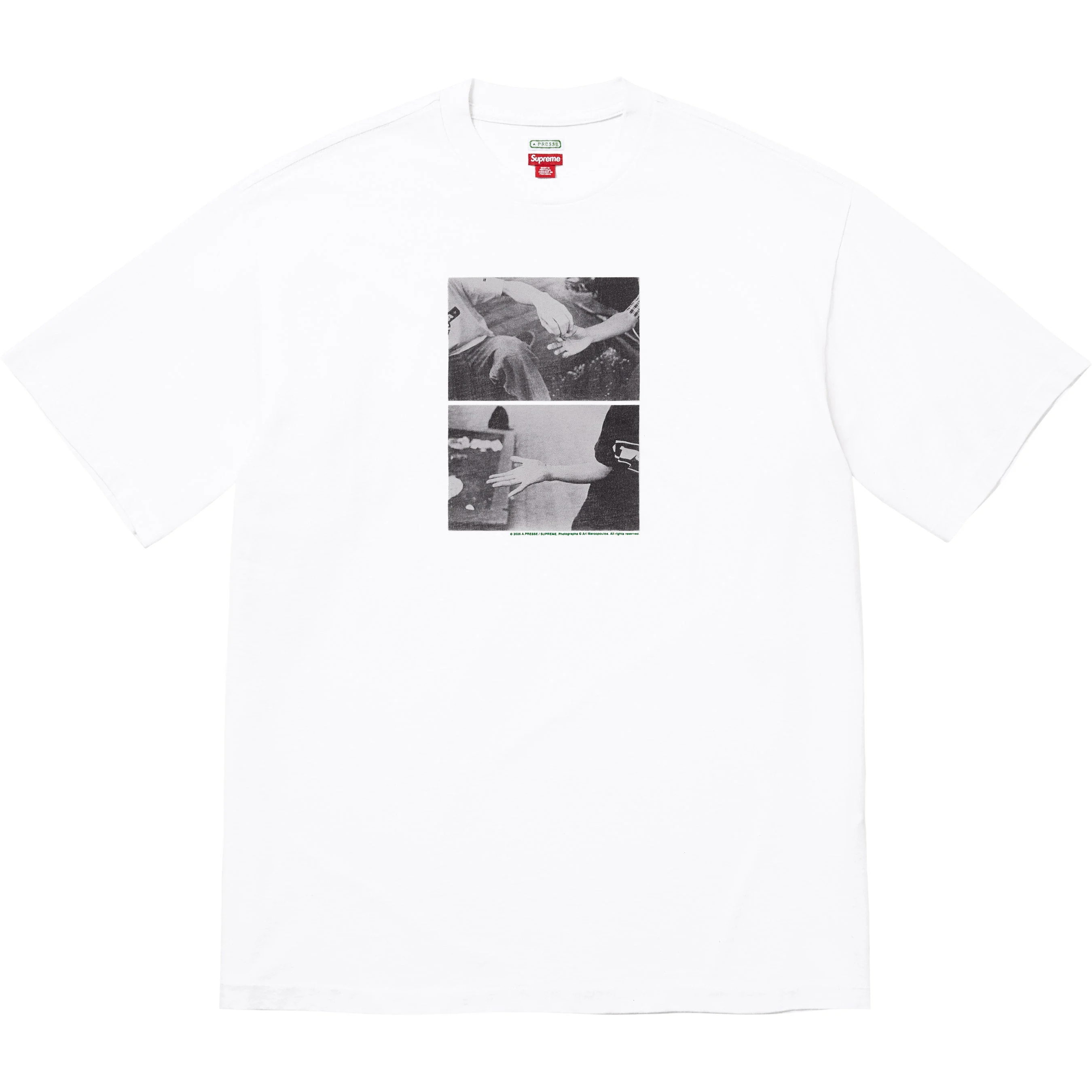 【代購】Supreme X A.PRESSE FW26 T Shirts Unisex Crew Neck Straight Fit SUP-FW26-056