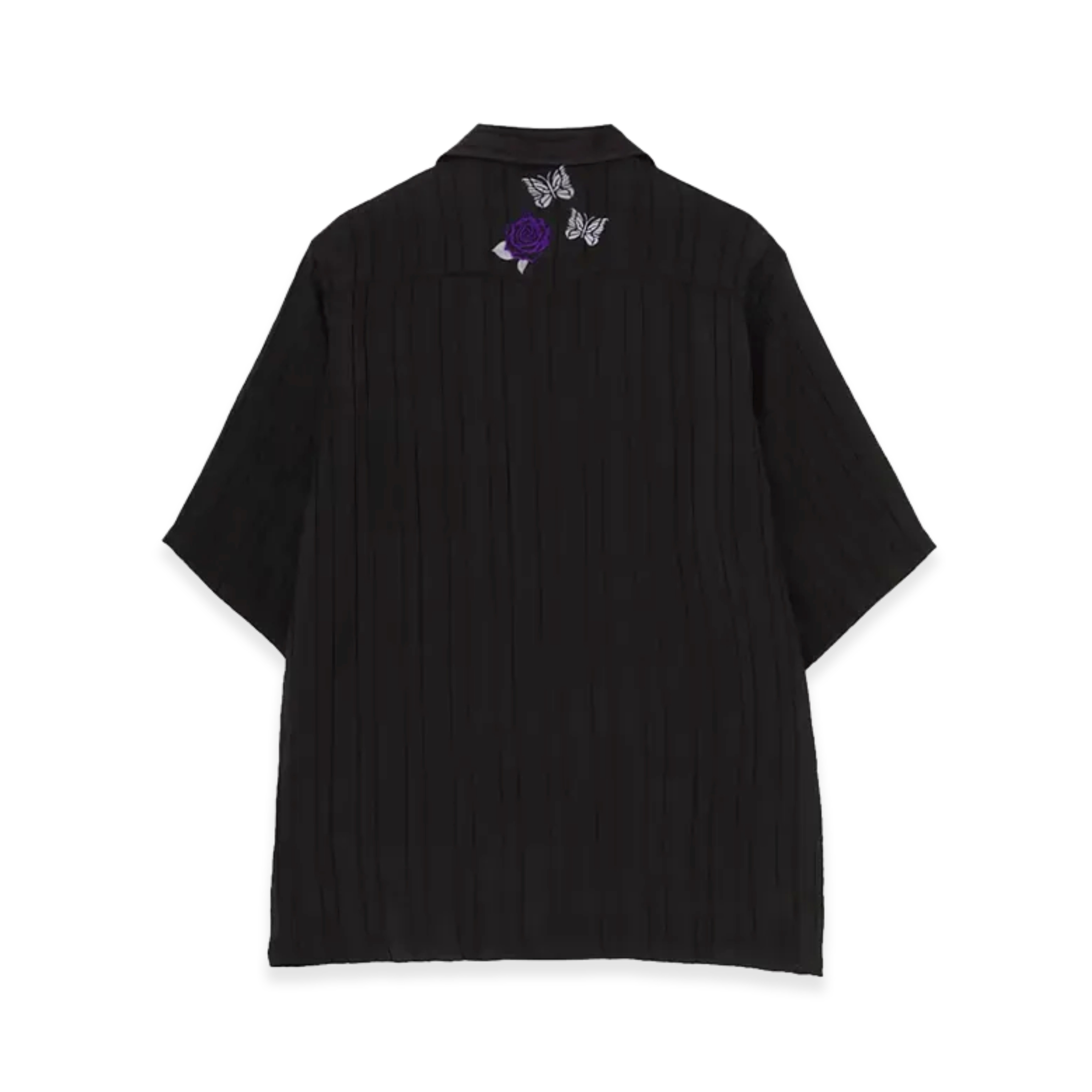 2026AW WILDSIDE YOHJI YAMAMOTO x NEEDLES S/S Cowboy One-up Shirt 山本耀司 聯名 蝴蝶 短袖 襯衫 現貨 SW-B30-915-1