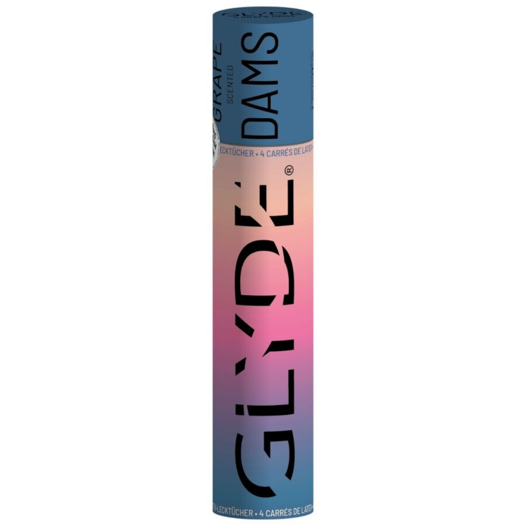GLYDE 特薄口交膜 葡萄味 4片裝