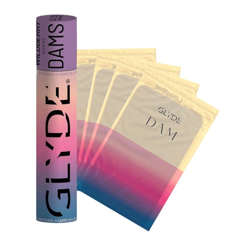 GLYDE 特薄口交膜 莓果味 4片裝