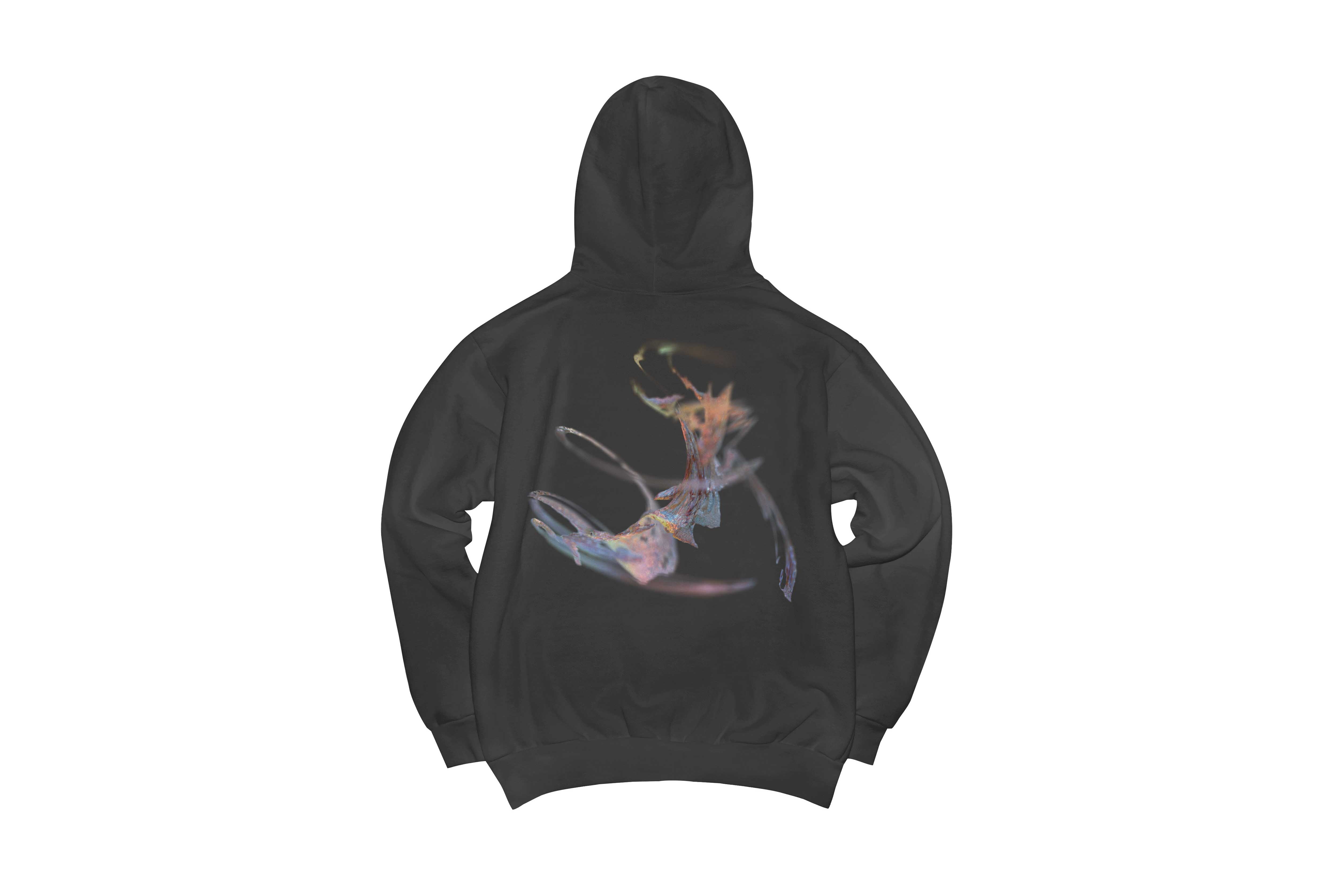 b.Eautiful "b.Eautiful x Heijiro Yagi untitled.2680 Hoodie" (Vintage Black)