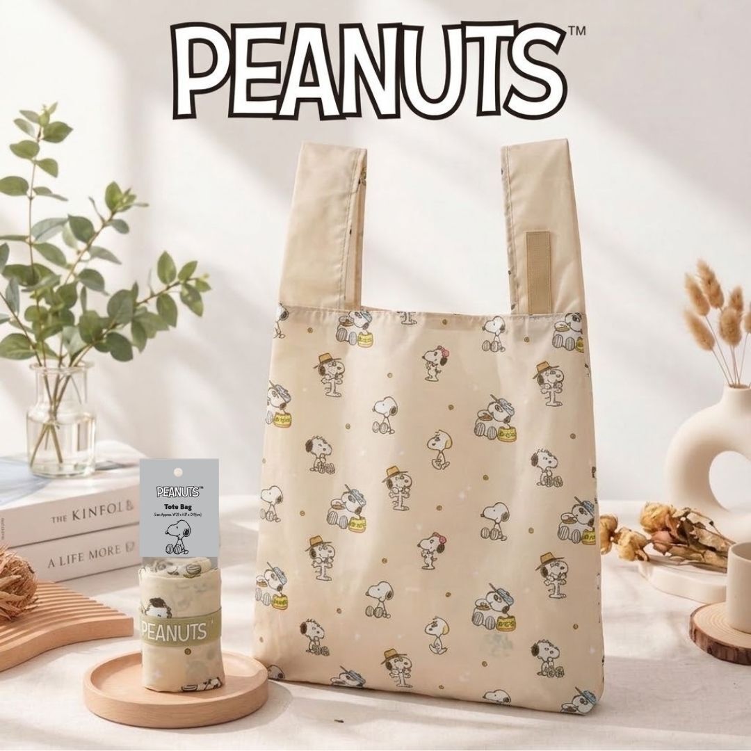 Snoopy Foldable Shopping Bag tote bag