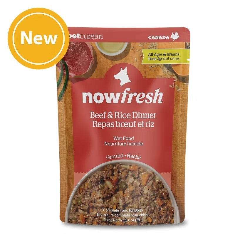 NOW FRESH All Dog Beef & Rice Dinner (2.8oz X 24 pcs)