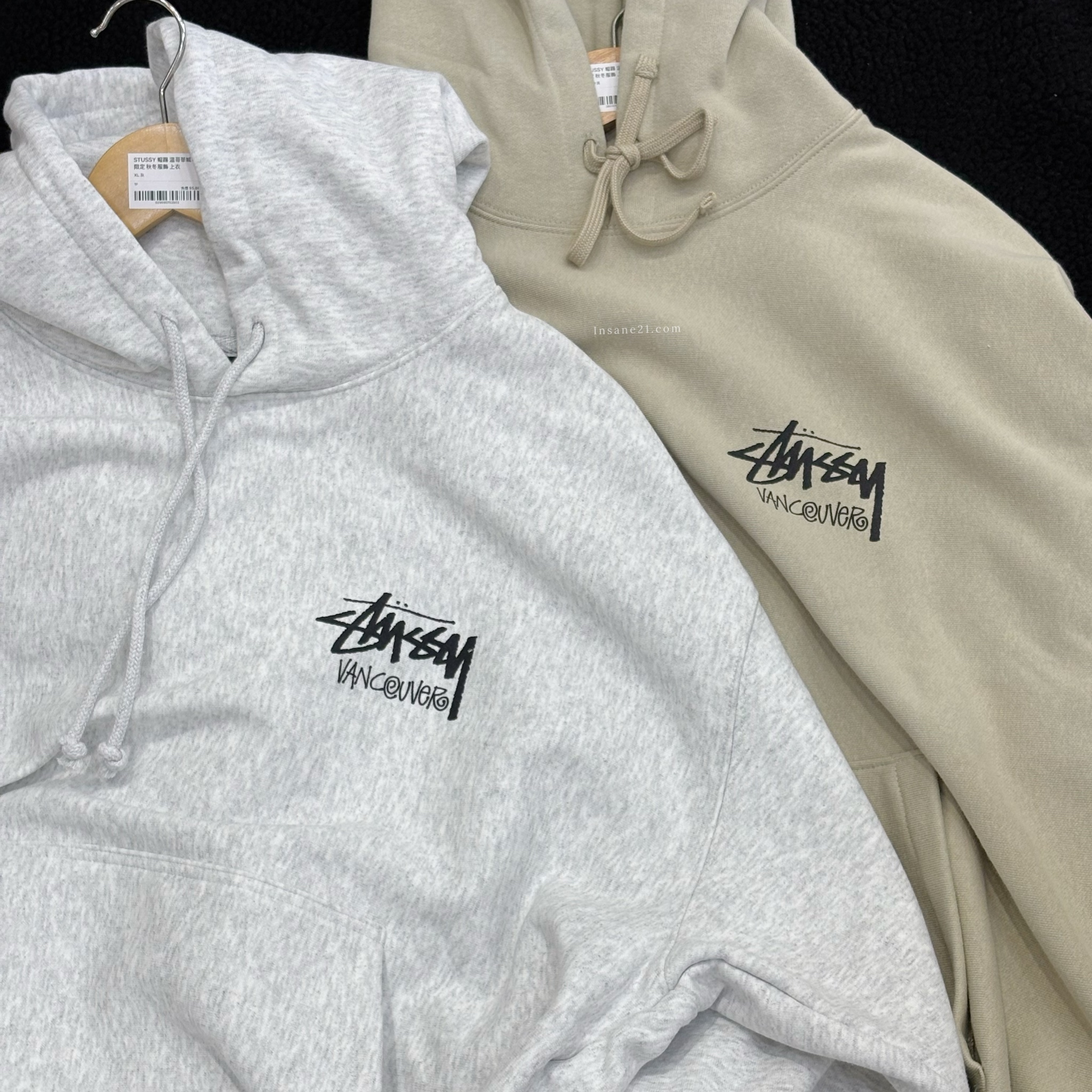 STUSSY 帽踢 溫哥華城市限定 秋冬服飾 上衣