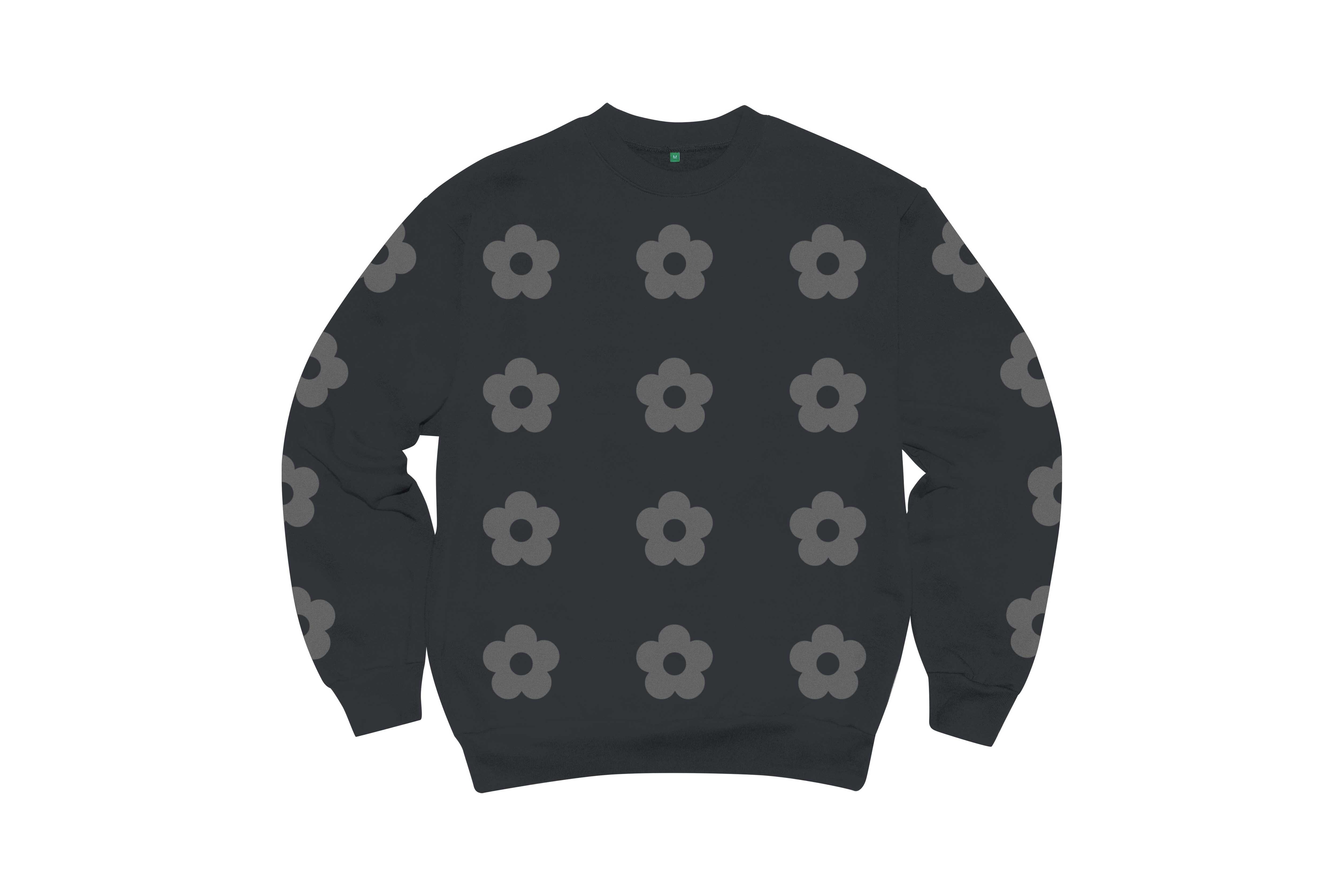 b.Eautiful "Sakura Crewneck Sweatshirt" (Dolphin Blue )