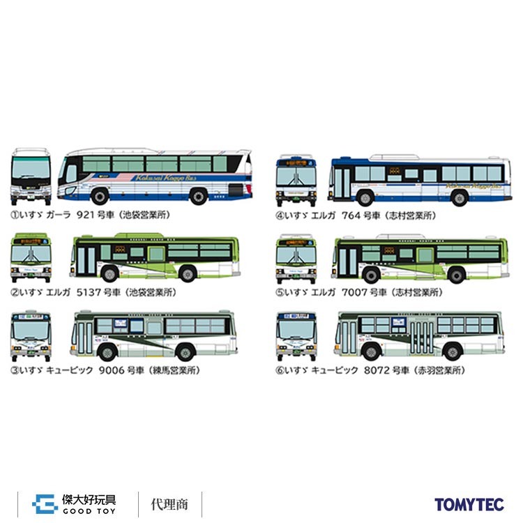 TOMYTEC 339212 國際興業巴士 特別套組 A