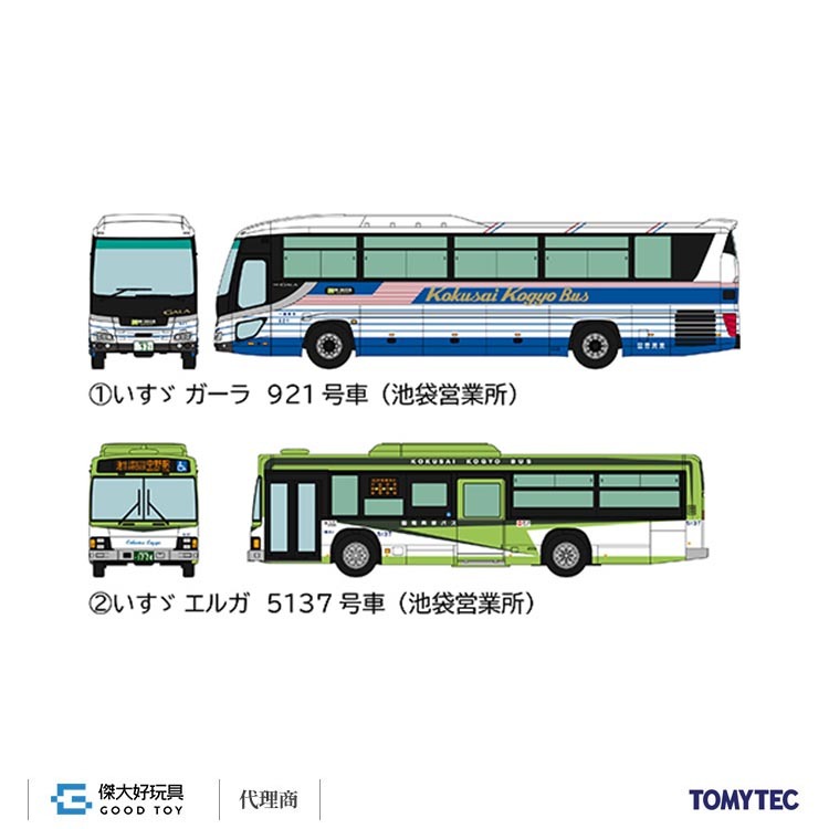 TOMYTEC 339212 國際興業巴士 特別套組 A