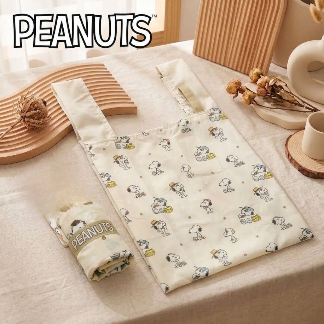 Snoopy Foldable Shopping Bag tote bag
