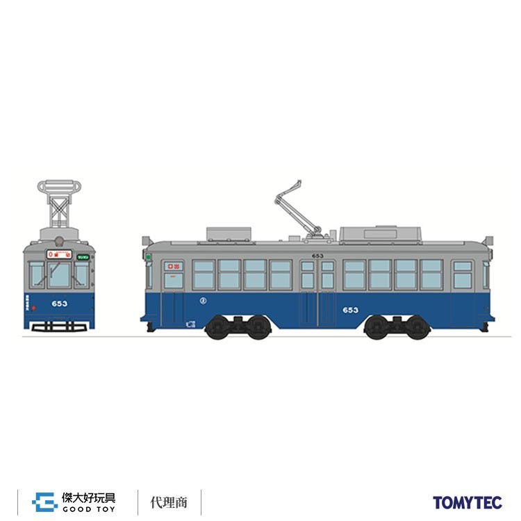 TOMYTEC 342144 廣島電鐵 650形 653號車