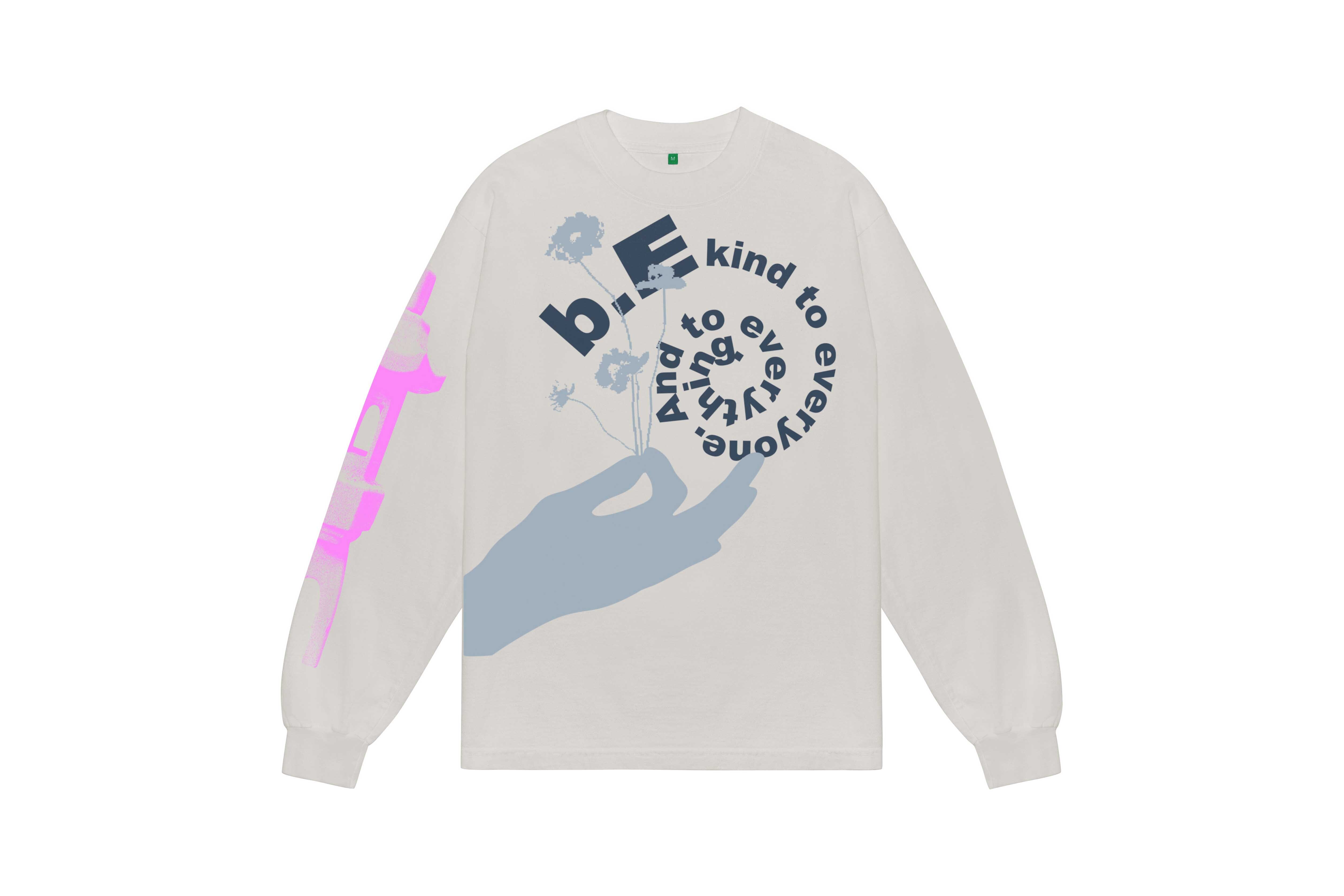 b.Eautiful "Tonbo LS Shirt" (Cement)