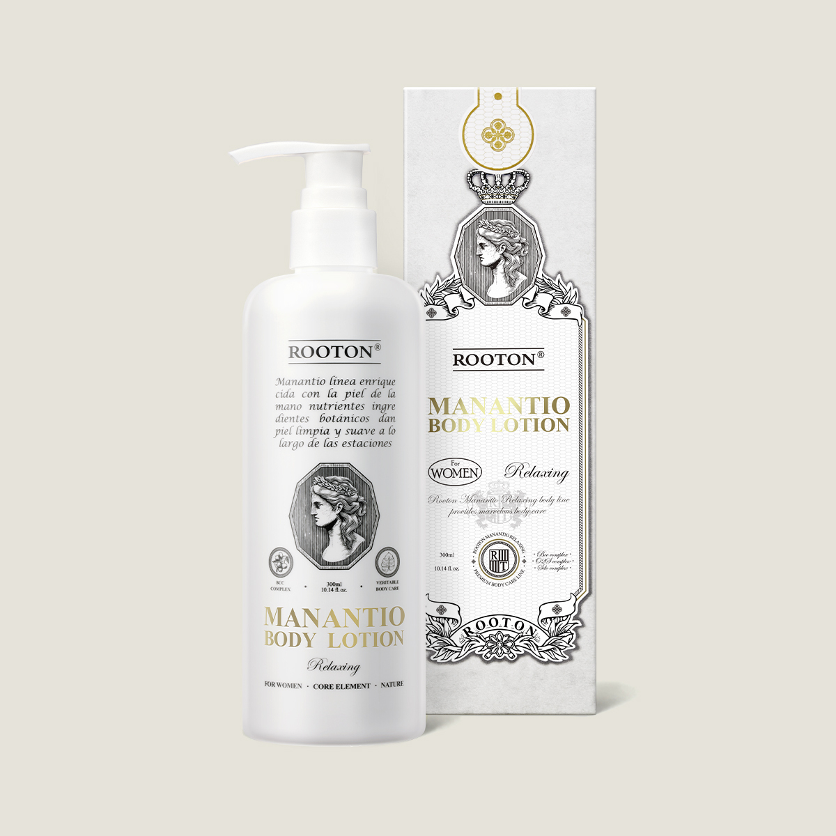 HKHG0916-009 ROOTON淨粹植潤身體乳 300ml (A9)