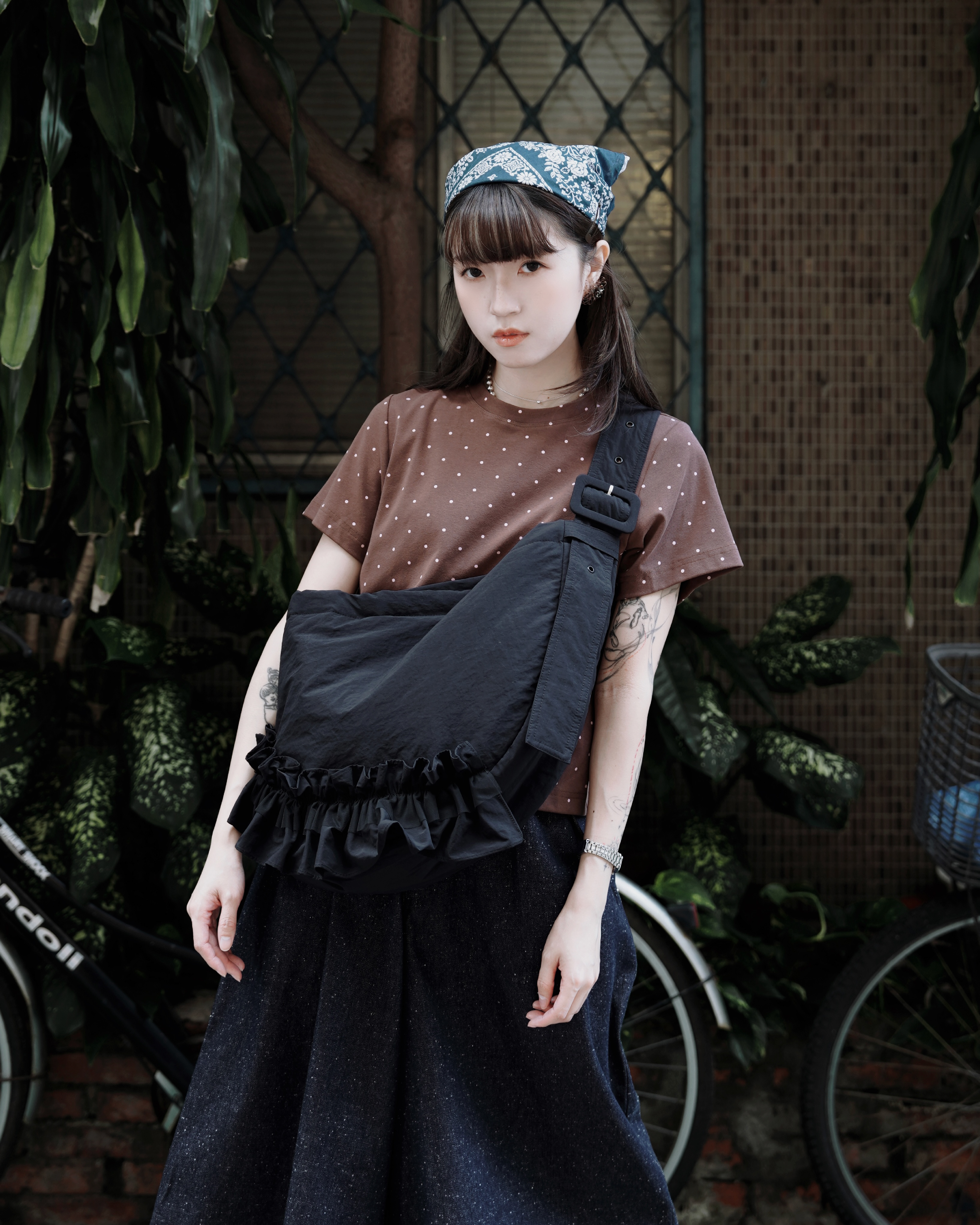 【 Kiki.co made 】Carry a Little Joy Crossbody Bag - Black 預訂 不接急單