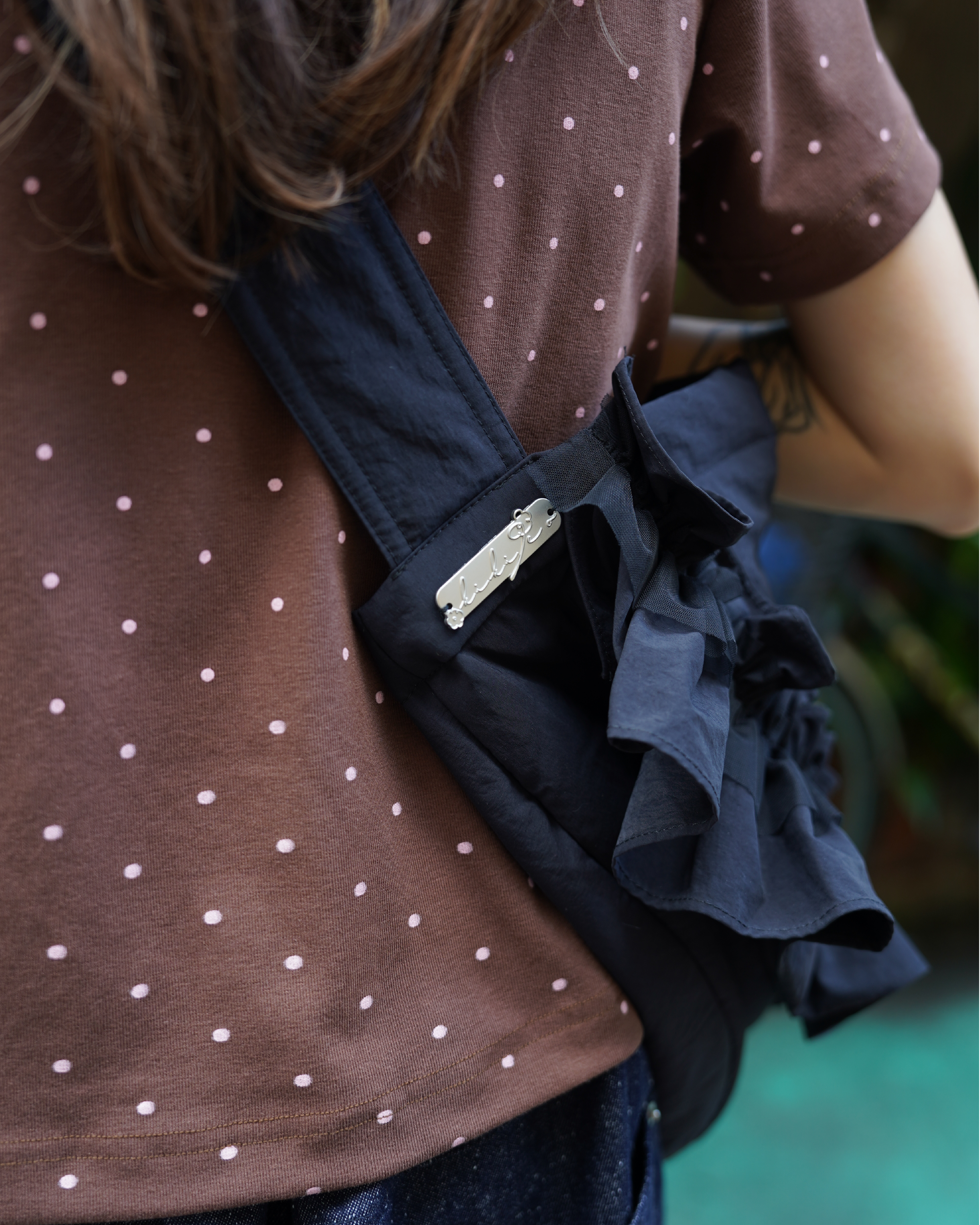【 Kiki.co made 】Carry a Little Joy Crossbody Bag - Black 預訂 不接急單