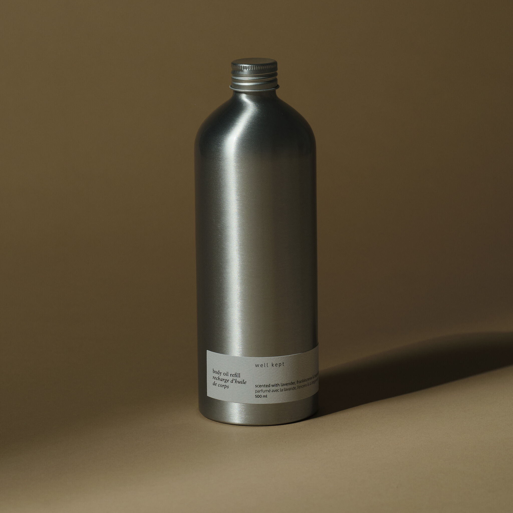 高效天然植物油身體保濕油 500ml