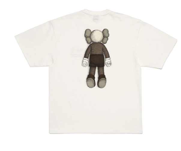< 潮流男女孩們撿便宜囉🔥>HUMAN MADE x KAWS 聯名短袖上衣 面壁思過 此為白色款 黑色示範穿搭圖