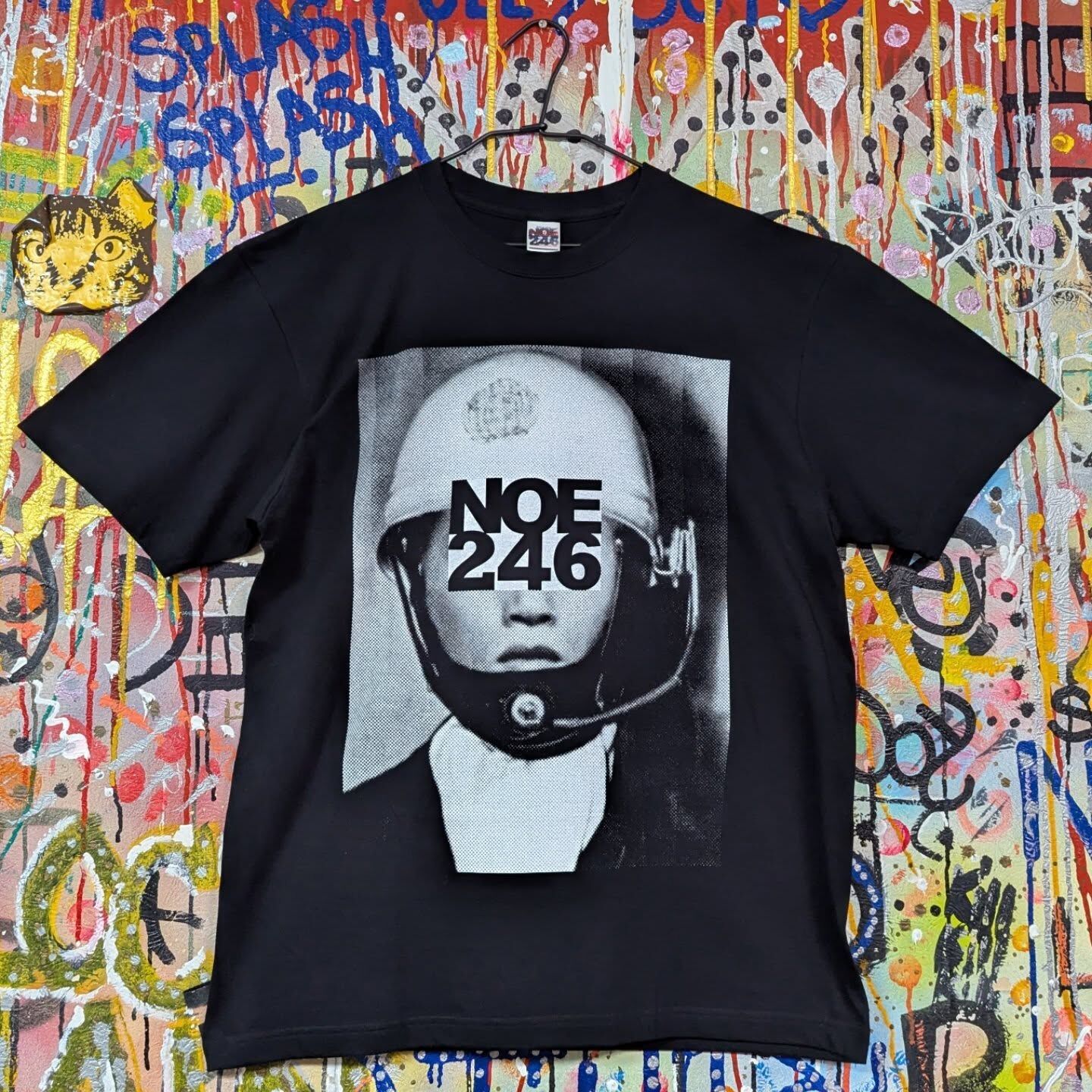 NOE246 "東京三億元搶案" Tee (Black / White)
