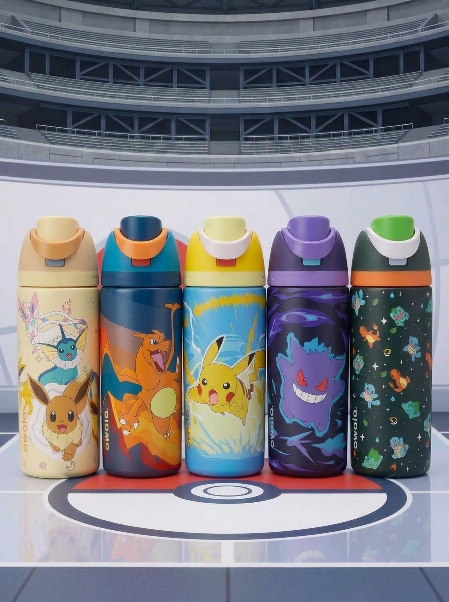 Pokémon x Owala 16oz Water Bottle