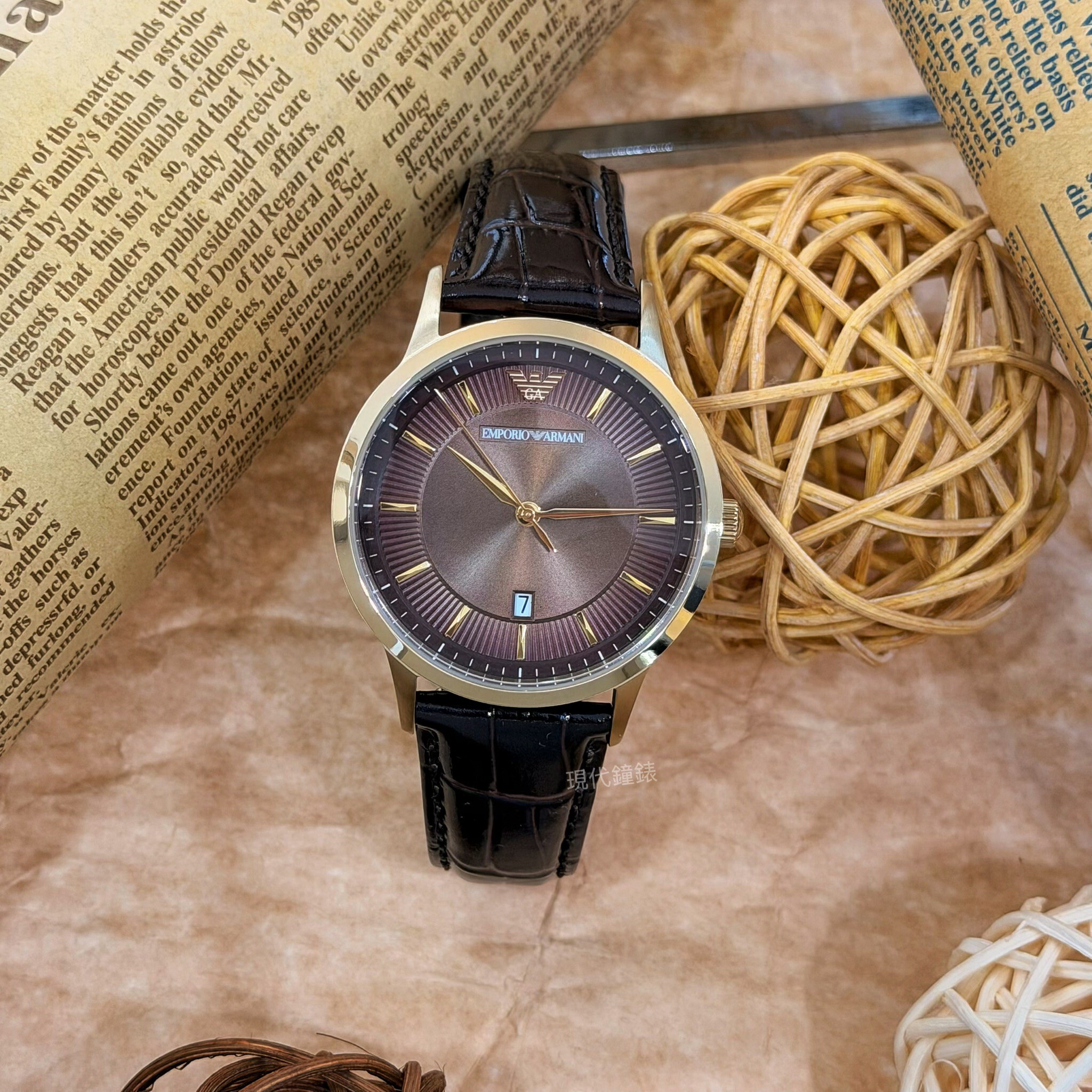【EMPORIO ARMANI】AR11824 39mm Modern Watch
