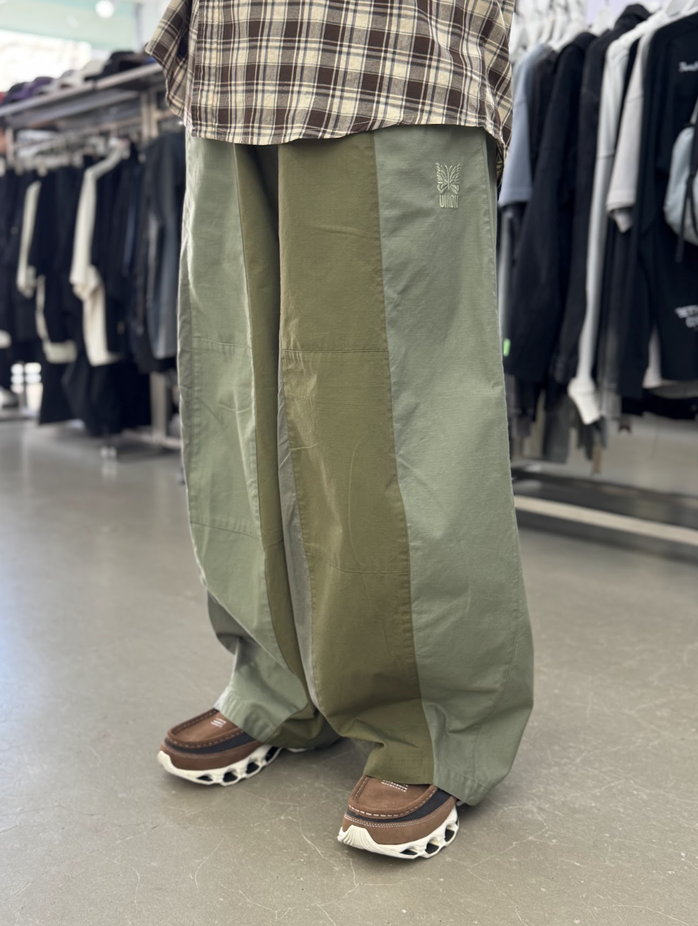 NEEDLES x UNION HD Pants - Olive | SX1648