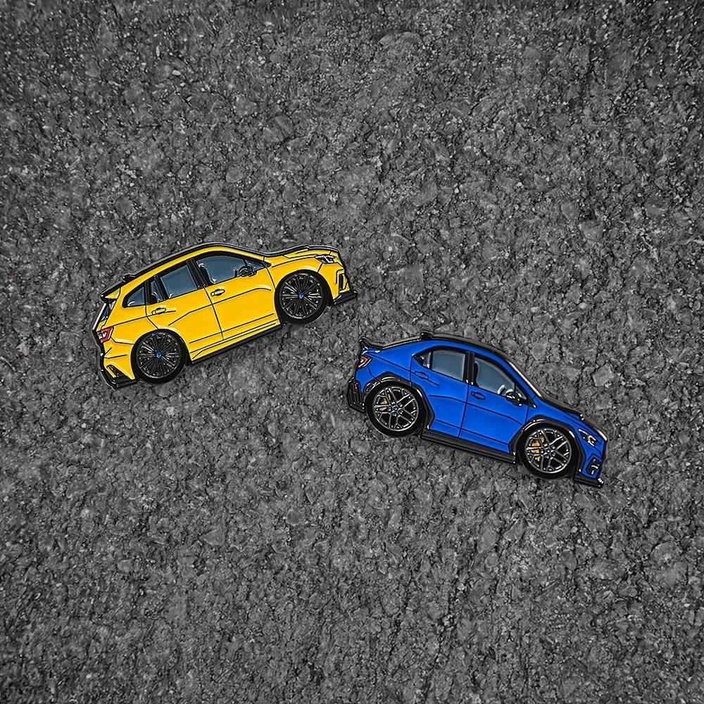 STI Leen Customs Pin Badge