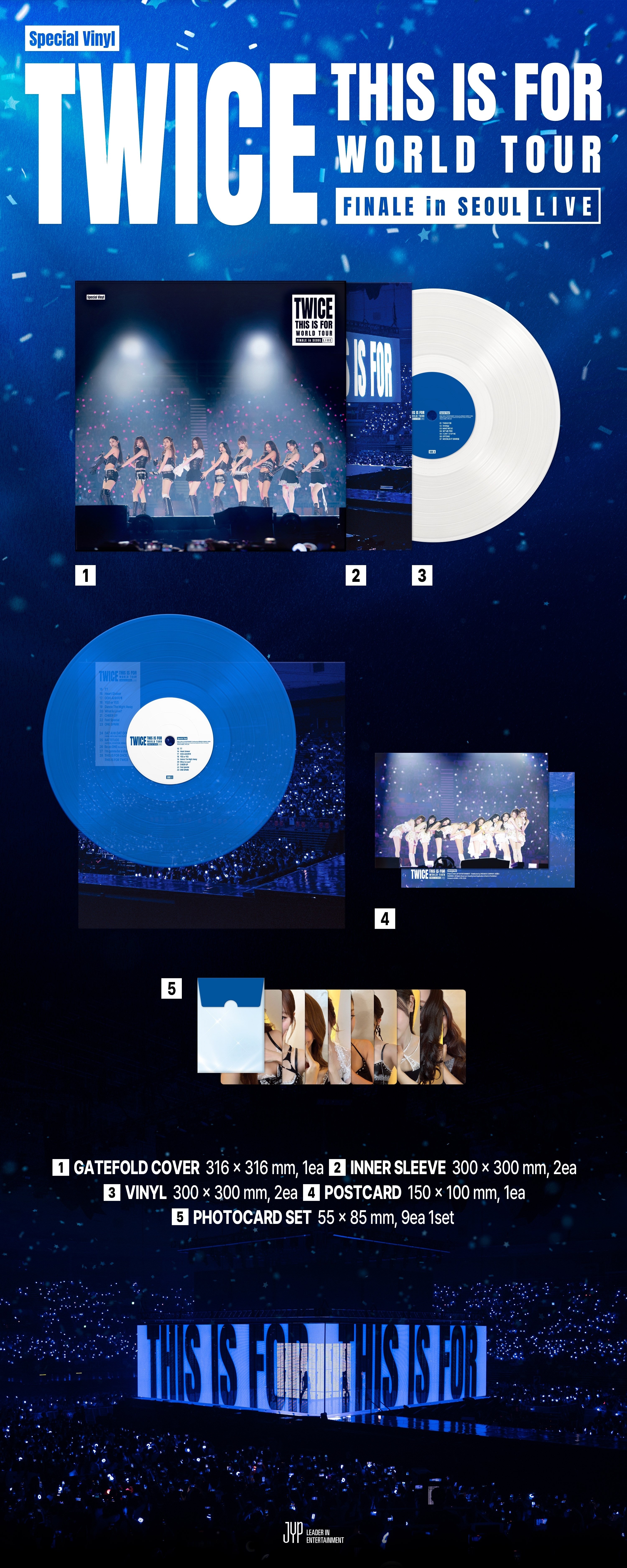 TWICE [ THIS IS FOR ] WORLD TOUR IN SEOUL LIVE ( Special LP ver )