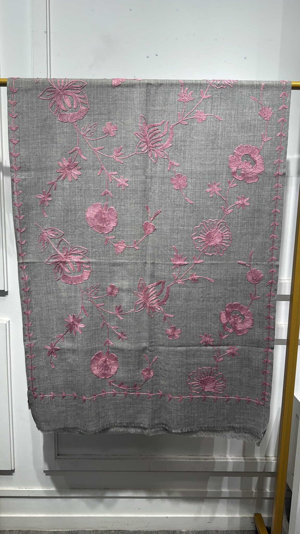 WA68 Scarfesia 印度手工絲巾