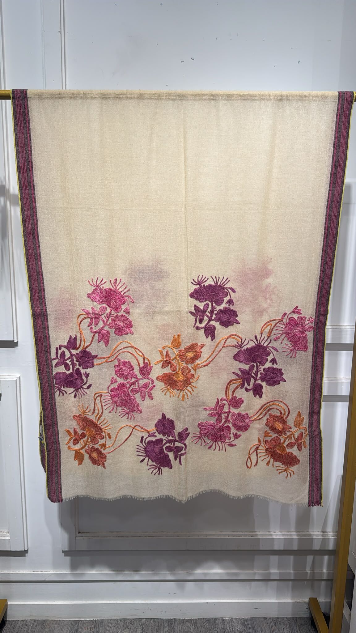 WA70 Scarfesia 印度手工絲巾