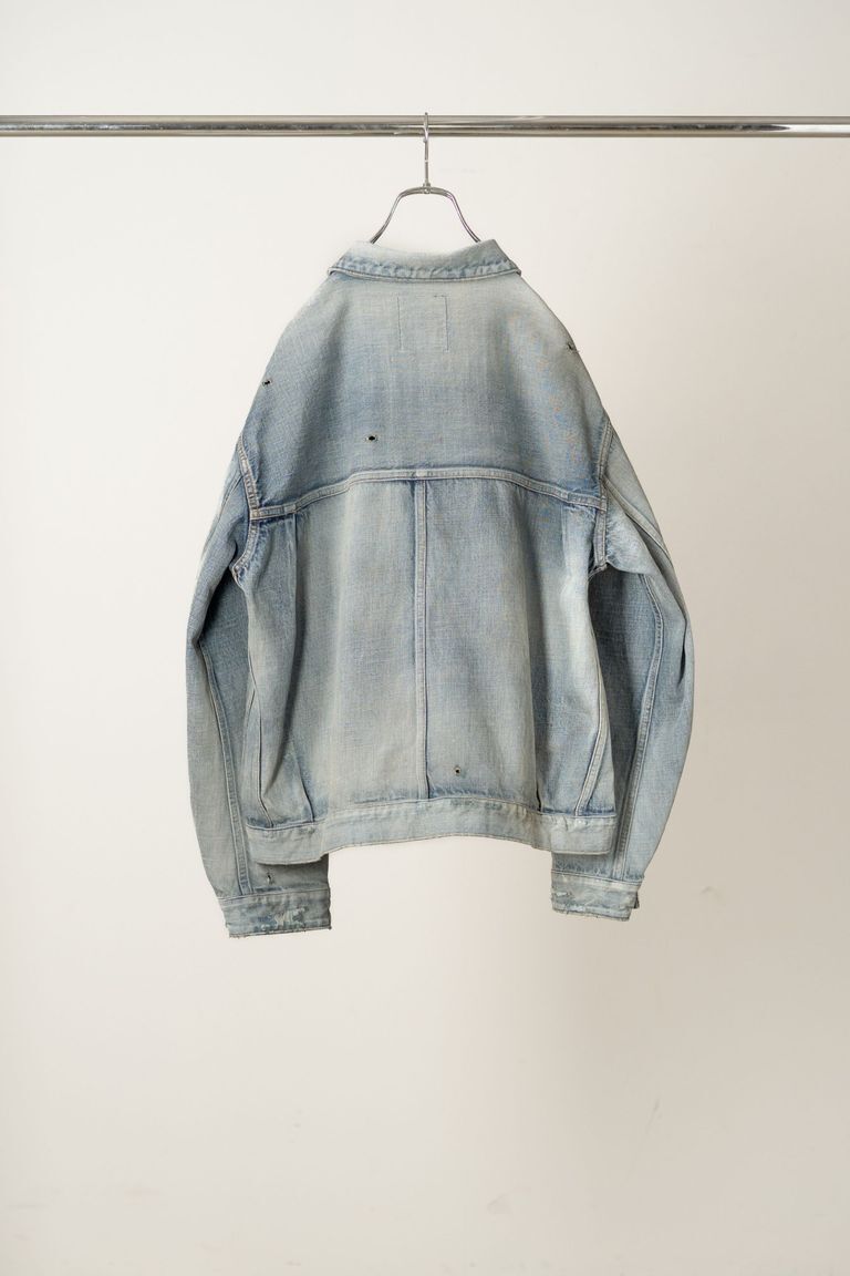2026AW ANCELLM TYPE-1 AGING DENIM JACKET 水洗 復古 牛仔 外套 ANC-STD-JK02