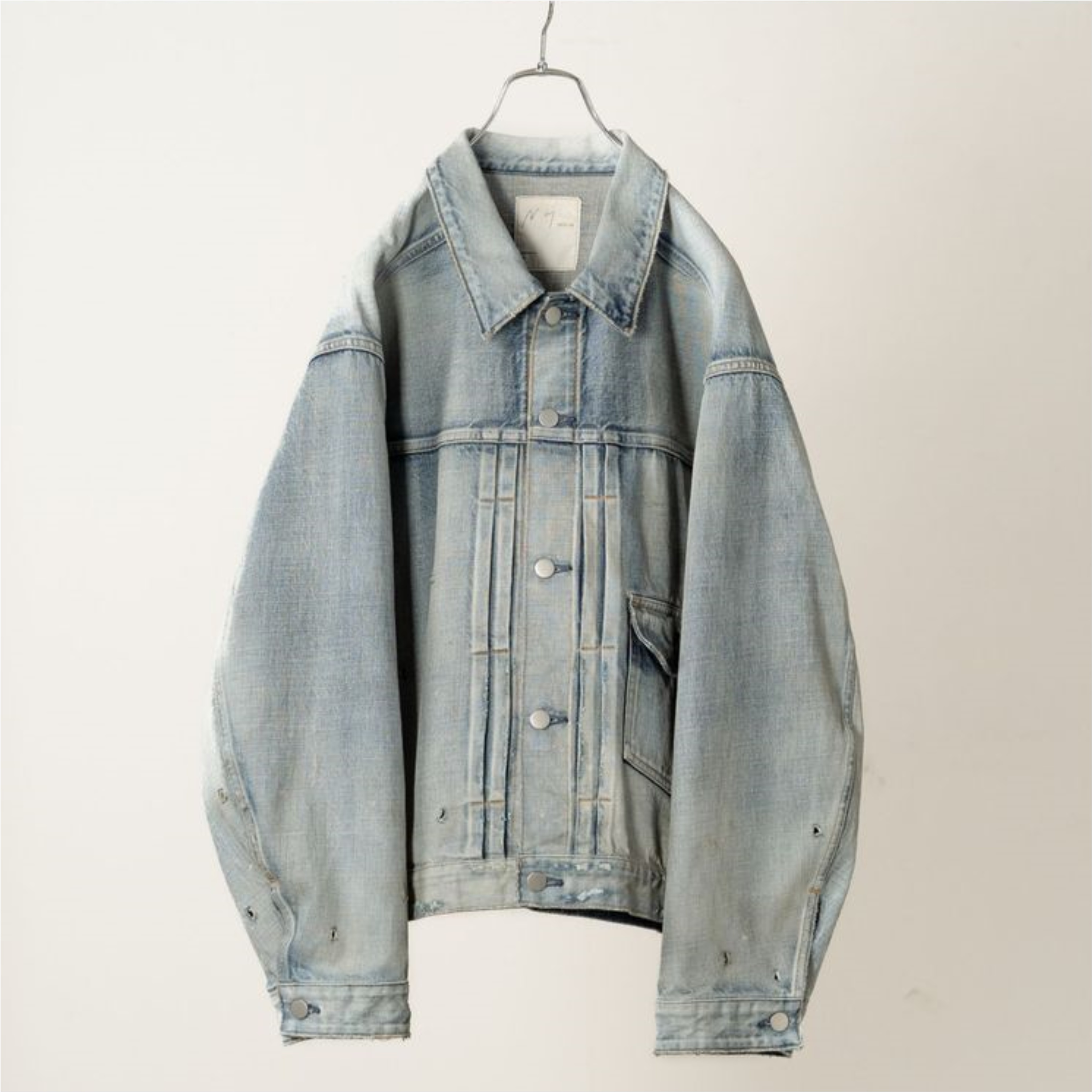 2026AW ANCELLM TYPE-1 AGING DENIM JACKET 水洗 復古 牛仔 外套 ANC-STD-JK02