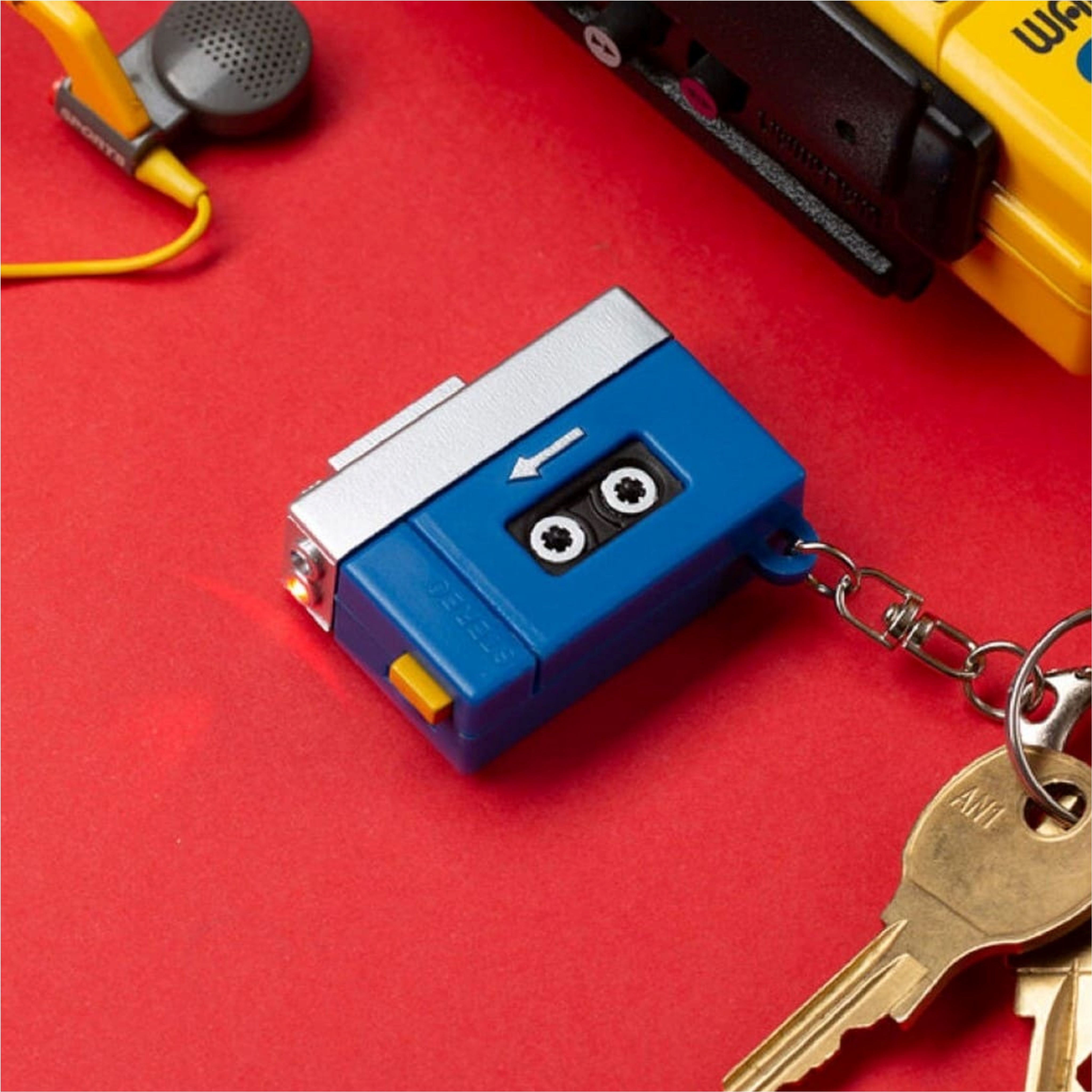 2026AW bPr BEAMS KIKKERLAND Tape Player Led Keychain 錄音帶 鑰匙圈 吊飾 現貨