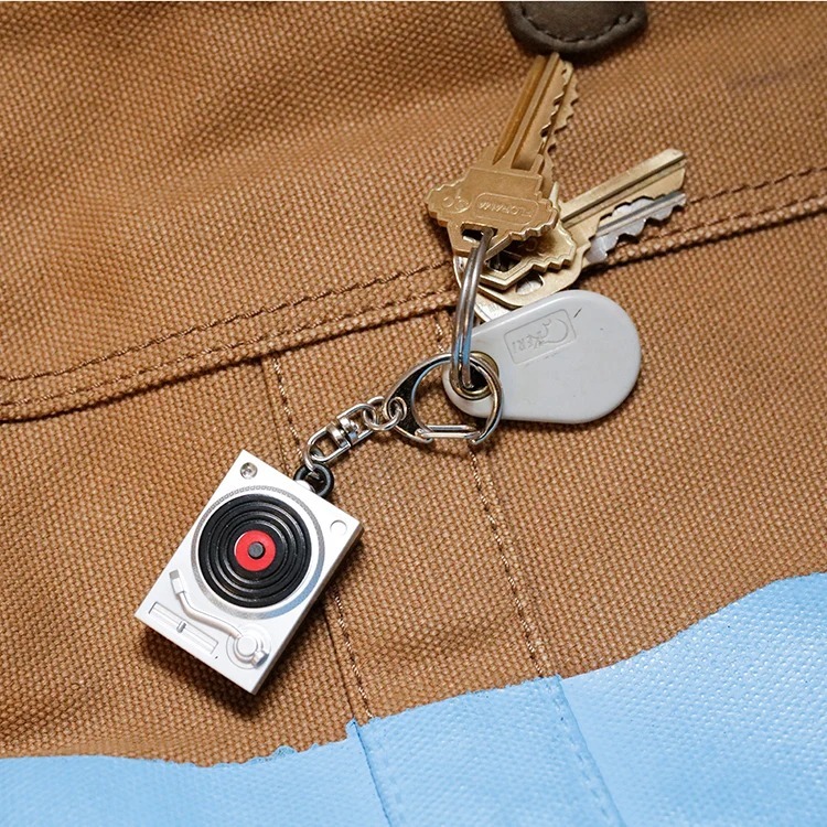 2026AW bPr BEAMS KIKKERLAND Turntable LED & Sound Keychain 轉盤 鑰匙圈 吊飾 現貨